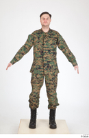  Photos Army Man in Camouflage uniform 8 Camouflage a poses whole body 0001.jpg